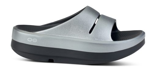 Women's OOmega OOahh Stacked Sandal - Basalt - Image 2