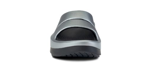 Women's OOmega OOahh Stacked Sandal - Basalt - Image 3