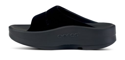 Women's OOmega OOahh Posh Sandal - Black - Image 7
