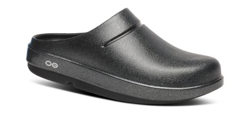 Women's OOcloog Luxe Clog - Black Sparkle