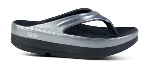 Women's OOmega OOlala Stacked Sandal - Basalt - Image 2