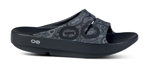 Women's OOahh Sport Slide Sandal - Black Water Camo - Image 2