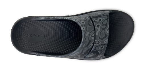 Women's OOahh Sport Slide Sandal - Black Water Camo - Image 9