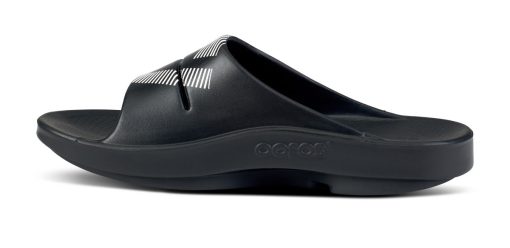 FJ X OOFOS Women's OOahh Sport Slide Sandal - Black - Image 4