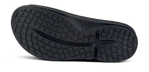 FJ X OOFOS Women's OOahh Sport Slide Sandal - Black - Image 7