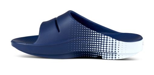 Women's OOahh Sport Slide Sandal - Navy Matrix - Image 7
