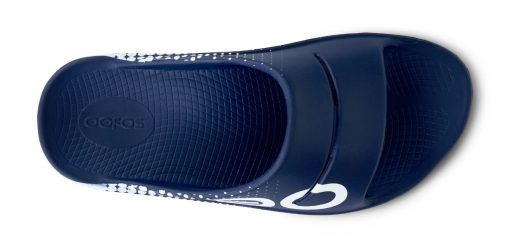Women's OOahh Sport Slide Sandal - Navy Matrix - Image 9