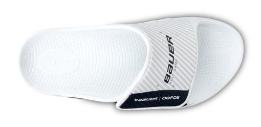 BAUER/OOFOS Women's OOahh Sport Flex Sandal – White - Image 6