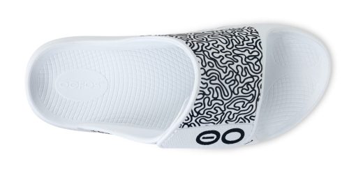 Men's OOahh Sport Flex Sandal - White Labyrinth (SALE) - Image 9