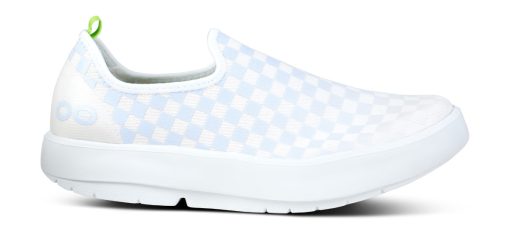 Women's OOmg eeZee Low Shoe - Purple Jade Checker (SALE) - Image 2