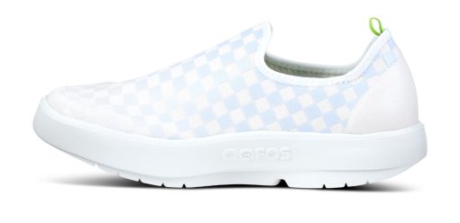 Women's OOmg eeZee Low Shoe - Purple Jade Checker (SALE) - Image 7