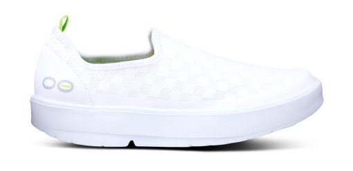 Women's OOmg eeZee Low Shoe - White Checker - Image 2