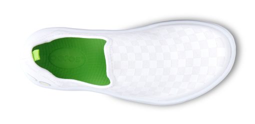 Women's OOmg eeZee Low Shoe - White Checker - Image 9