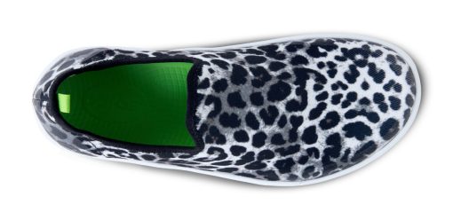Women's OOmg eeZee Low Shoe - White Gray Cheetah (SALE) - Image 9