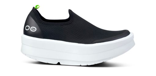Women's OOmega eeZee Low Shoe - White Black - Image 2