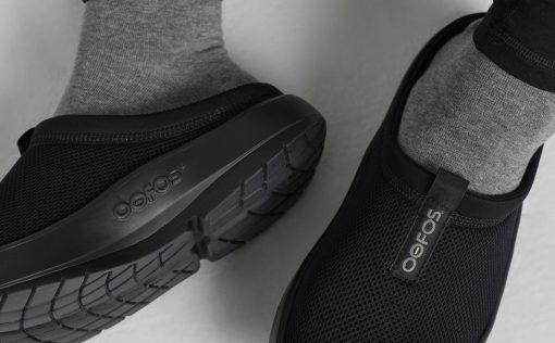 Men's OOcoozie Sport Mule - Black - Image 5