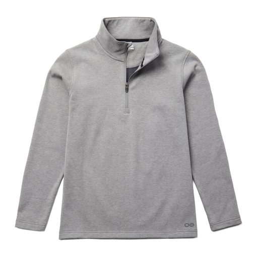 Men's cOOl down ¼ Zip - Gray Heather