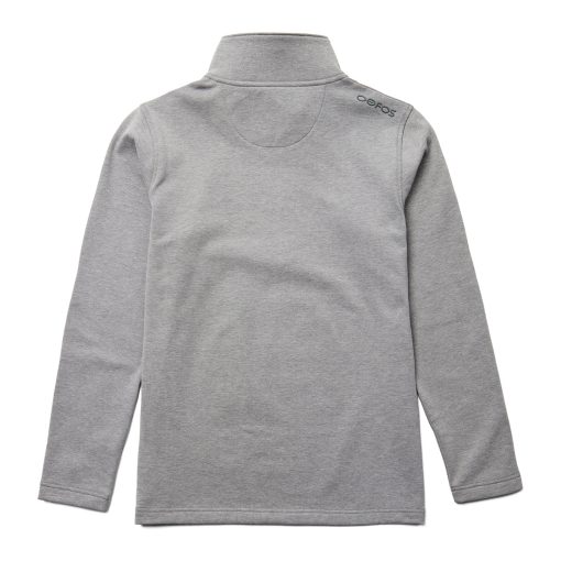 Men's cOOl down ¼ Zip - Gray Heather - Image 2
