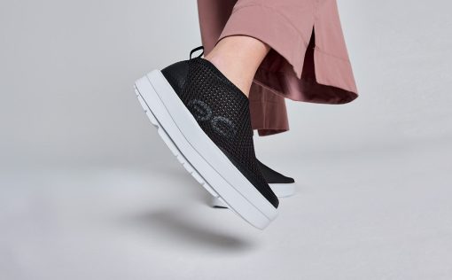 Women's OOmega Chukka Shoe - White Black - Image 3
