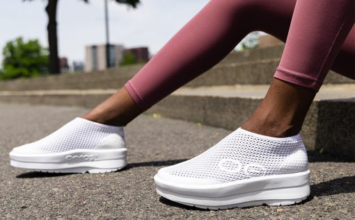 Women's OOmega Chukka Shoe - White - Image 3