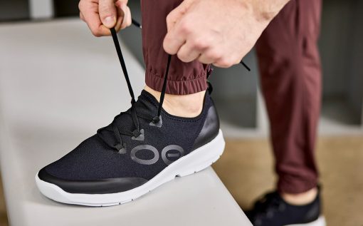Men's OOmg Sport LS Low Shoe - White Black - Image 3