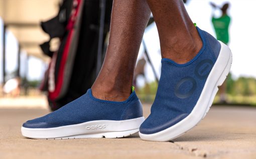 Men's OOmg eeZee Low Shoe - White Navy - Image 3