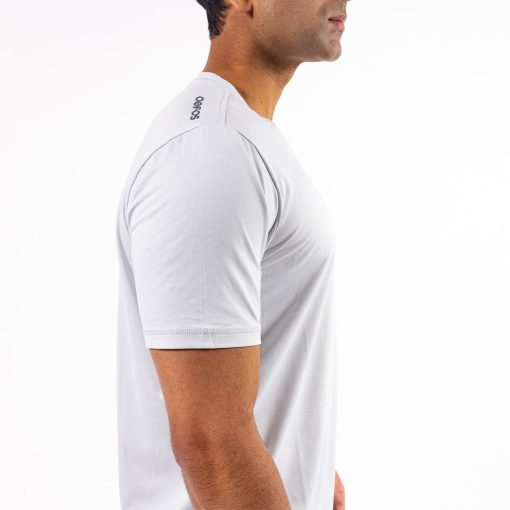 Men's cOOl down T Shirt - Light Gray Heather - Image 4