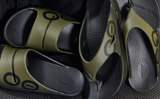 Women's OOahh Sport Slide Sandal - Tactical Green - Image 4