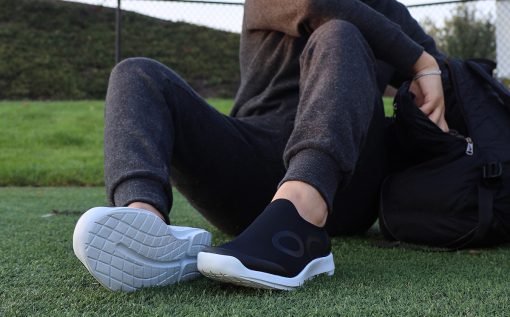 Men's OOmg Sport Low Shoe - White Black - Image 4