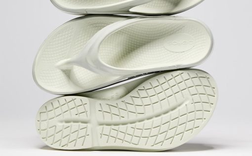 Women's OOmega OOlala Stacked Sandal - Mineral (SALE) - Image 5
