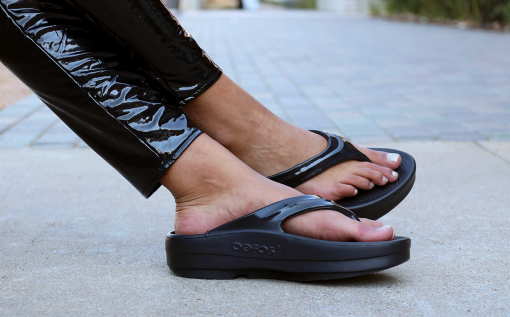 Women's OOmega OOlala Sandal - Black - Image 5