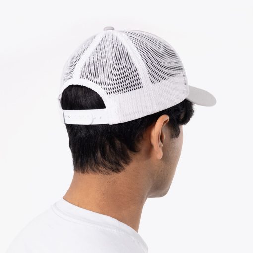 OOsnap Cap Unisex - White Gray - Image 3