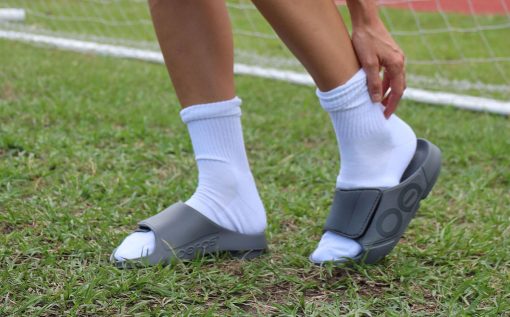 Women's OOahh Sport Flex Sandal - Slate - Image 4