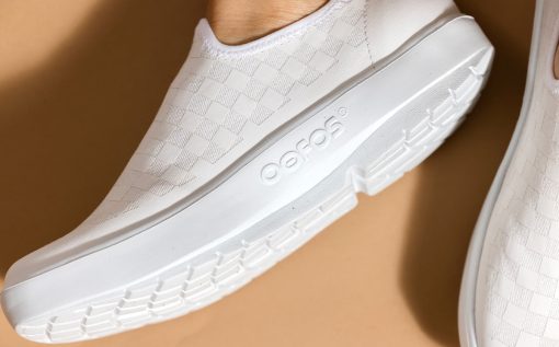 Women's OOmg eeZee Low Shoe - White Checker - Image 5