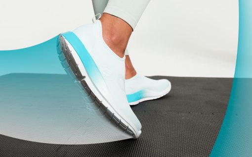 Women's OOmg Sport Low Shoe - Aqua Fade (SALE) - Image 4