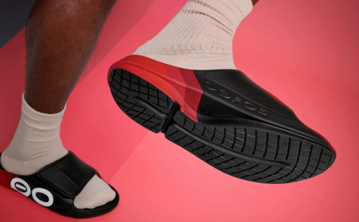 Men's OOahh Sport Flex Sandal - Fire Rally - Image 3
