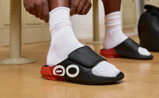 Men's OOahh Sport Flex Sandal - Fire Rally - Image 5